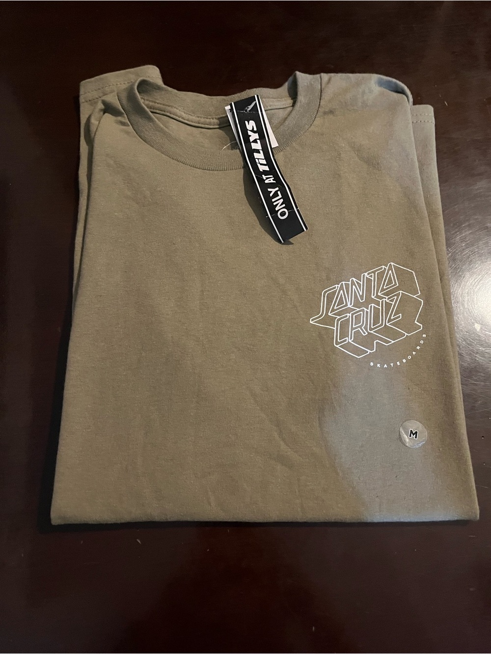 Santa Cruz Skateboards Olive Graphic Short-Sleeve Tee
